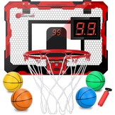 Mini Basketbalset Deur/Muur | 73% Korting | Incl. Ballen & Pomp