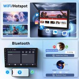 Autoradio Android 13.0 10.1 inch touchscreen met draadloze CarPlay & Android Auto, DSP, GPS, Bluetooth voor Skoda Octavia 2004-2014