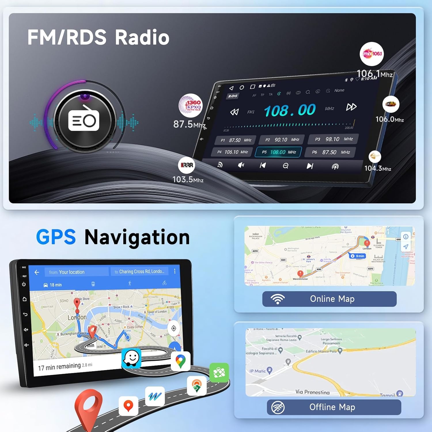 Skoda Octavia Autoradio Android 13 + 48% Korting!