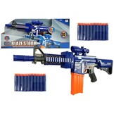Speelgoed machinegeweer Roller Foam Dart met 20 schuimpijlen
