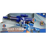 Speelgoed machinegeweer Roller Foam Dart met 20 schuimpijlen