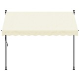 vidaXL Luifel Uittrekbaar Crème 250x150 cm - 41% Korting!