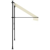 vidaXL Luifel Uittrekbaar Crème 250x150 cm - 41% Korting!