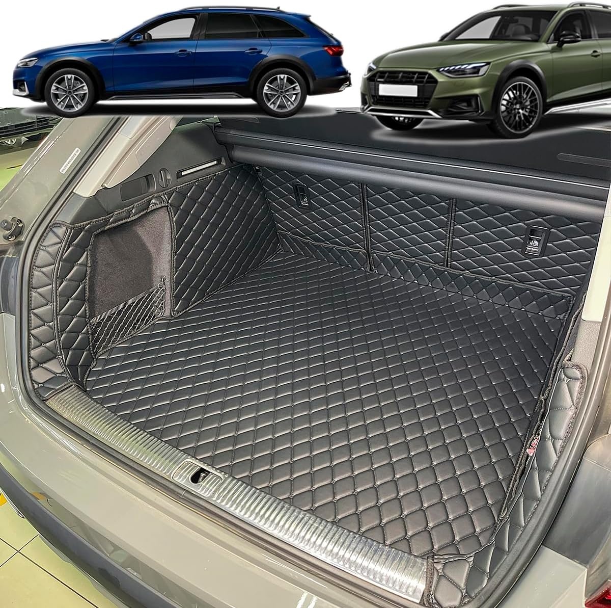Kofferbakmat Kunstleer Audi A4 V (B9) Combi | 64% Korting