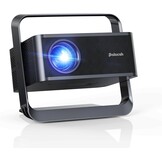 Polocsh Mini Projector,1080P FHD Support 4k with WiFi 6 and Bluetooth Smart Projectors 600 ANSI Auto Keystone Home Cinema Outdoor Portable Projector
