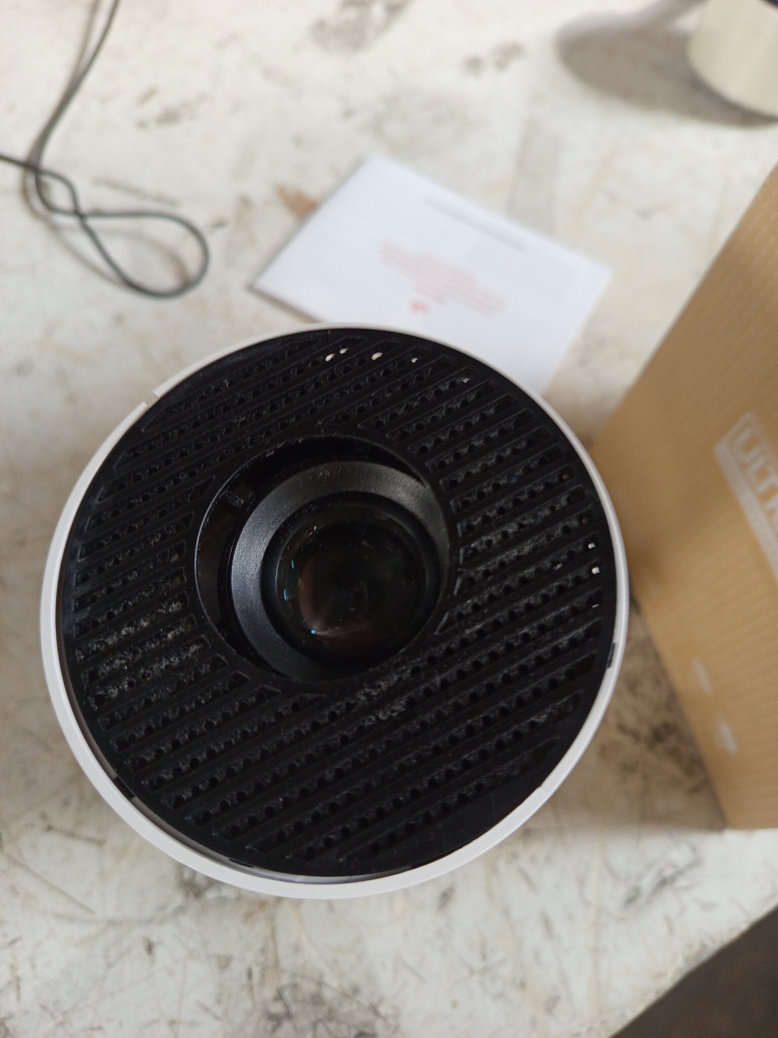 Gaimoo Mini Projector Wit - 4K FHD 1080P, 180° Draaibaar, WiFi 6 & Bluetooth 5.2