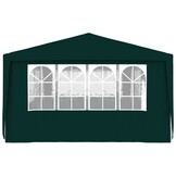 Retourtje: Groene Partytent 4x9m met Zijwanden - 37% Korting!