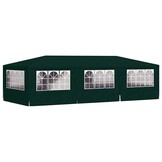Retourtje: Groene Partytent 4x9m met Zijwanden - 37% Korting!