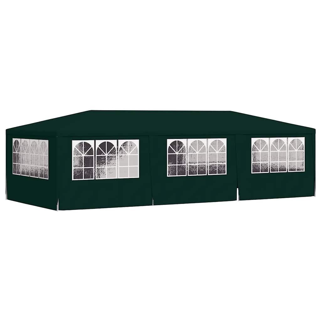 Retourtje: Groene Partytent 4x9m met Zijwanden - 37% Korting!