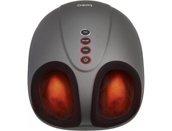 Elektrisch Voetmassageapparaat met Shiatsu, Rollen, Luchtdruk & Verwarmingsfunctie tot Schoenmaat 46