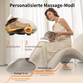 Elektrisch Voetmassageapparaat met Shiatsu, Rollen, Luchtdruk & Verwarmingsfunctie tot Schoenmaat 46