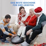 Elektrisch Voetmassageapparaat met Shiatsu, Rollen, Luchtdruk & Verwarmingsfunctie tot Schoenmaat 46