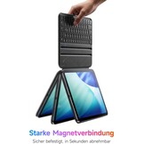 Zwarte QWERTZ Toetsenbordhoes iPad Air 5 / Pro 11" - 60% Korting