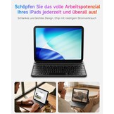 Toetsenbord hoes Zwart Slank voor iPad Air 10.9 inch en iPad Pro 11 inch