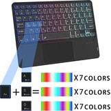 Toetsenbordhoes Lenovo Tab M11 11" (2024) - Duits QWERTZ, Verlicht, Trackpad, Penhouder
