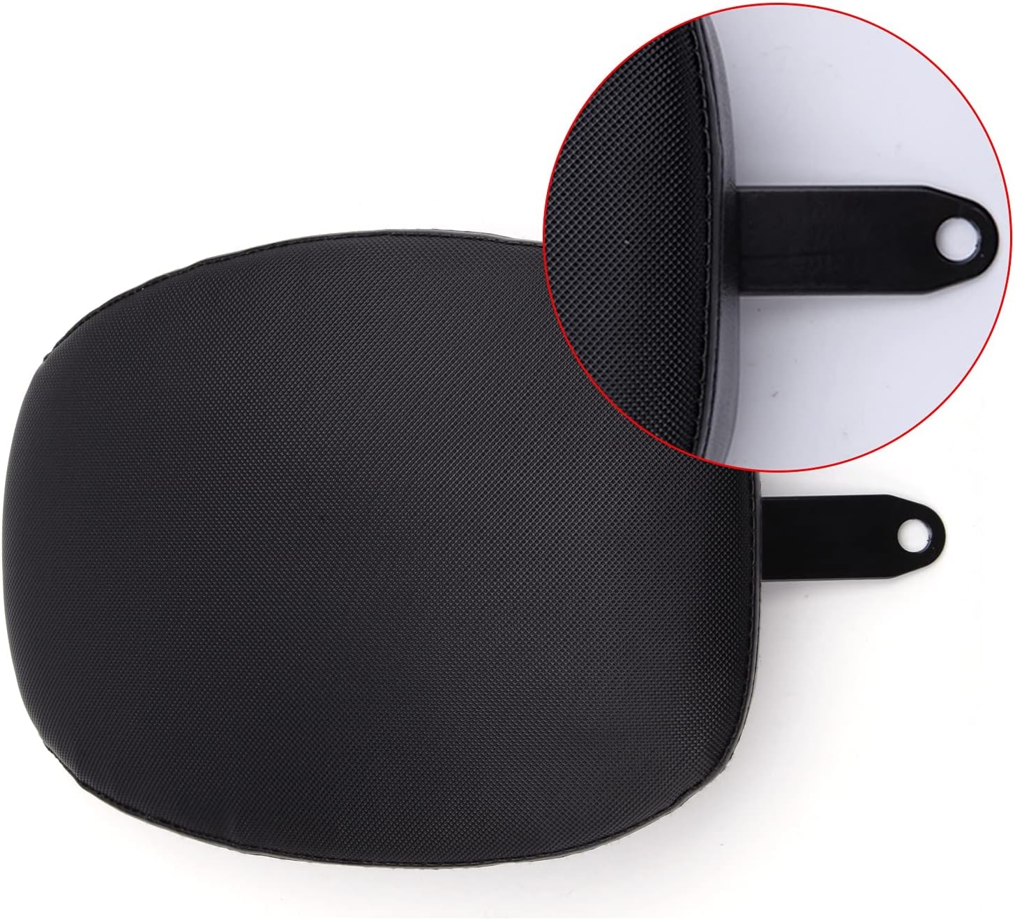 Motorstoel set solozadel & passagierskussen Zwart voor Harley-Davidson Sportster 48 72 883 1200