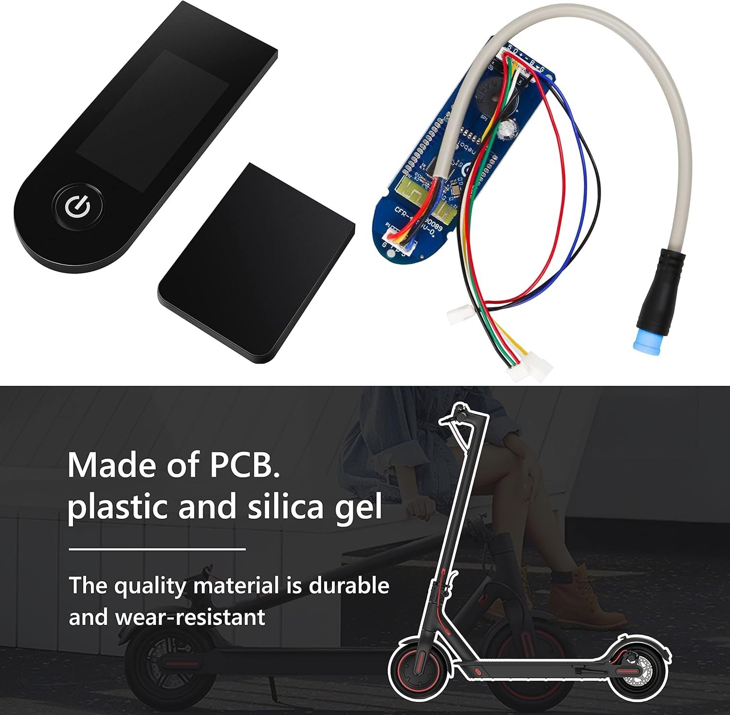 Elektrische Scooter Dashboard Bluetooth Universeel - Metaal & PCA Behuizing