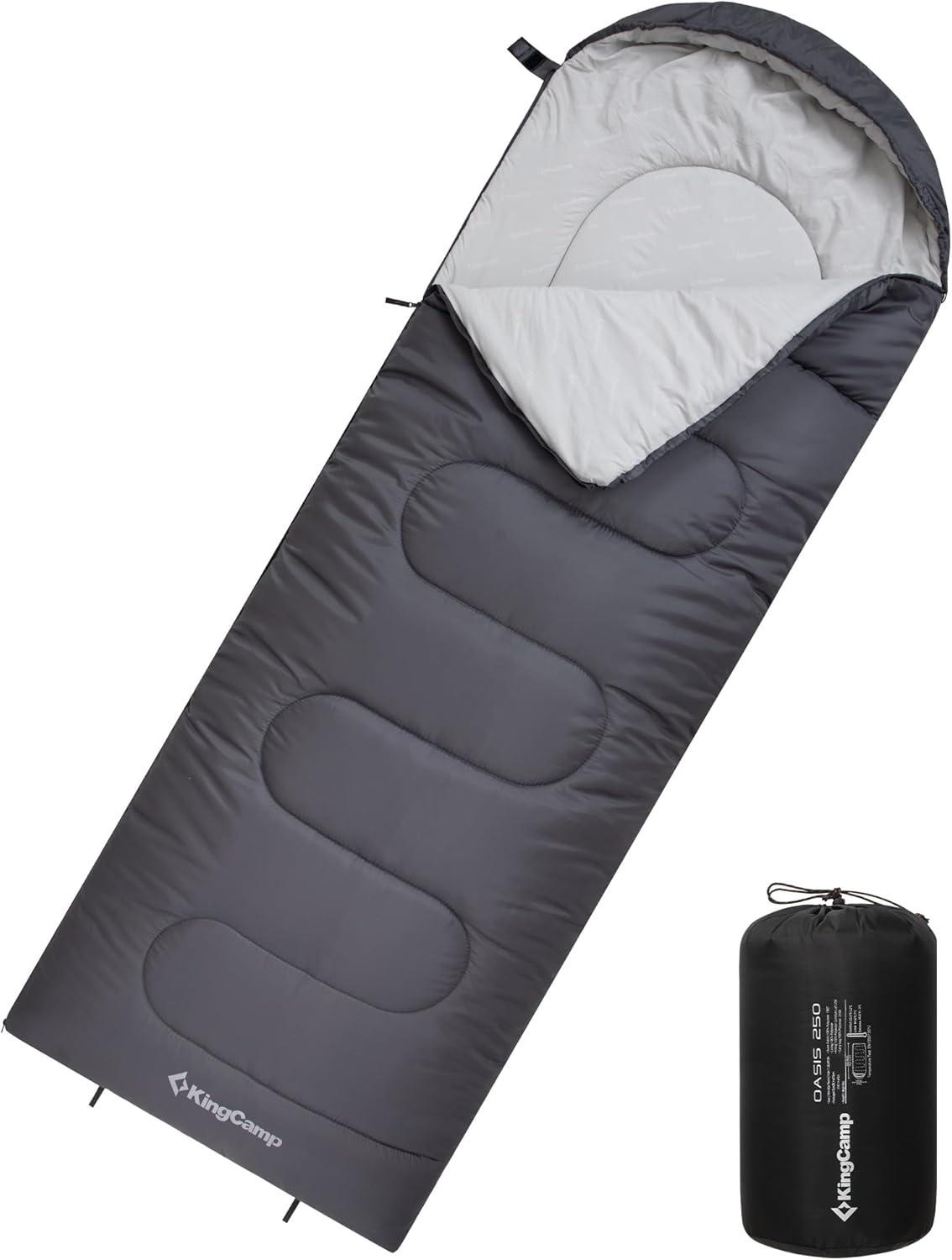 Rechthoekige Slaapzak 2-persoons Koppelbaar Flanel Extra Breed 3 Seizoenen 5-25 °C Lichtgewicht Waterdicht