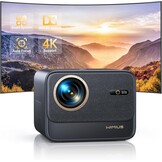 WiMiUS 4K Beamer met Autofocus, 6D Keystone, WiFi 6 & Bluetooth 5.2 - Officieel Netflix & Dolby