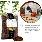 GebEarth® Geëxpandeerde Kleikorrels 1500g - pH Neutraal voor Semi-Hydrocultuur, Mulchen & Decoratie