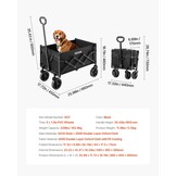 Opvouwbare Bolderkar 120L - 33% Korting!