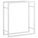 vidaXL Haardhoutrek 80x28x86 cm RVS - 59% Korting