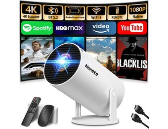 Mini-beamer Full HD 1080P | 34% Korting