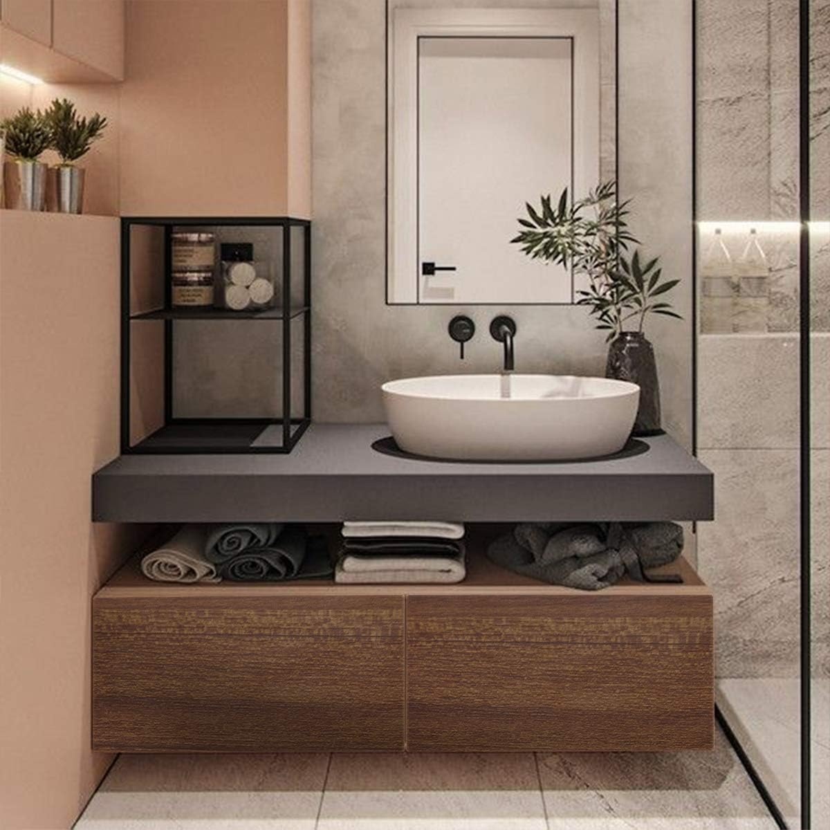 Houtnerf Meubelfolie Bruin Mat - 40% Korting!