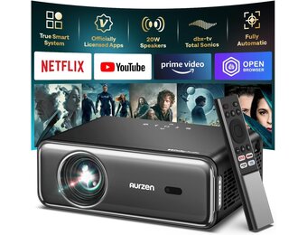Smart Projector Full HD 1080P met Netflix - 35% Korting!