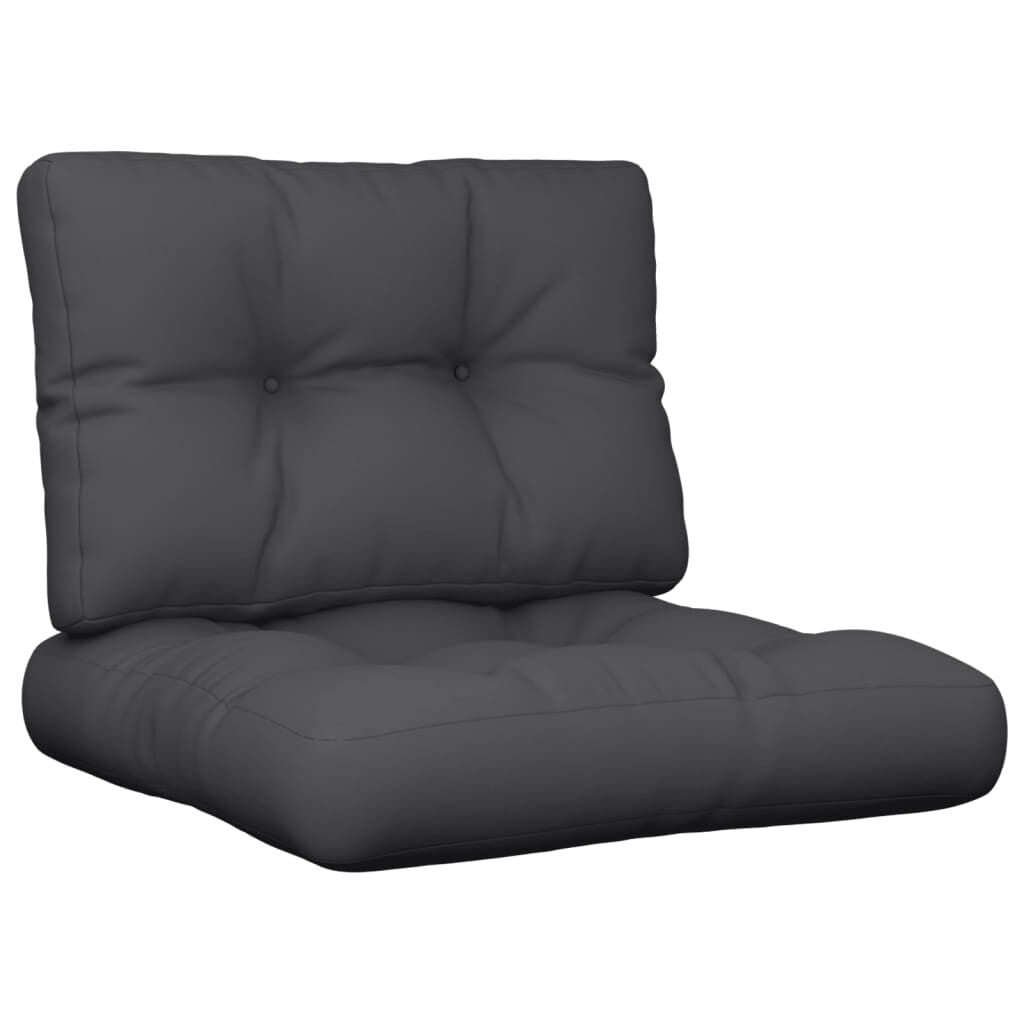 VidaXL Palletkussens Zwart (72% Korting)