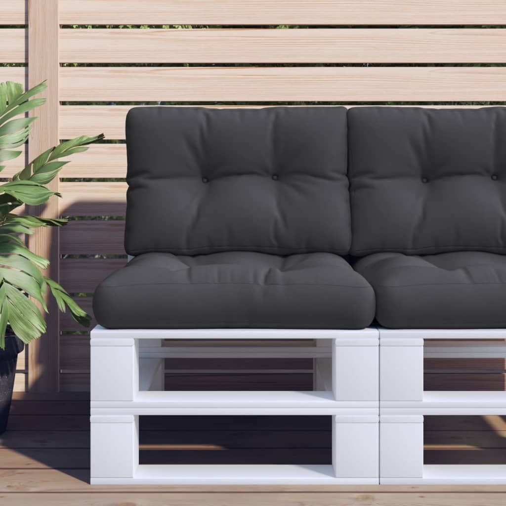 VidaXL Palletkussens Zwart (72% Korting)