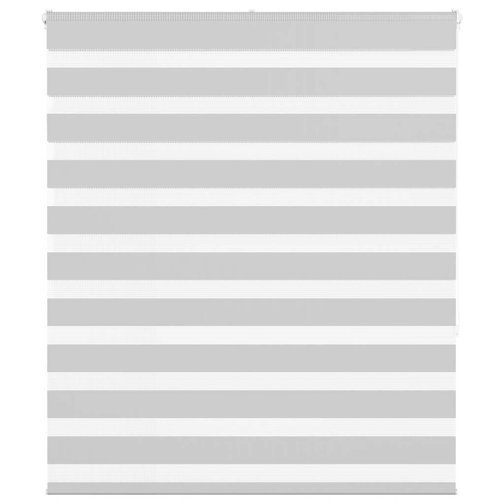 vidaXL Zebra rolgordijn Lichtgrijs - 55% Korting