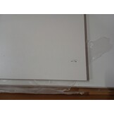 TV-meubel bewerkt hout wit - 100x30x30 cm - 70% Korting