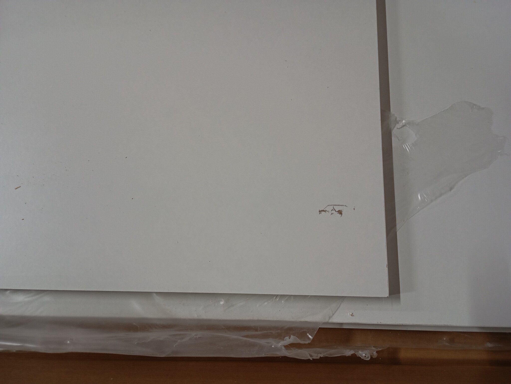 TV-meubel bewerkt hout wit - 100x30x30 cm - 70% Korting