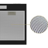 Onderbouw Afzuigkap 60cm Zwart - 65% Korting! Recirculatie/Afvoer