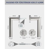 RVS Deurbeslagset Binnendeuren Badkamer - 35% Korting!