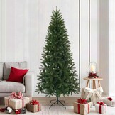 Kunstkerstboom Groen 210cm PVC/PE - 78% Korting