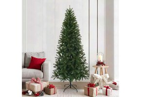 Kunstkerstboom 210cm Groen met Standaard - 64% Korting