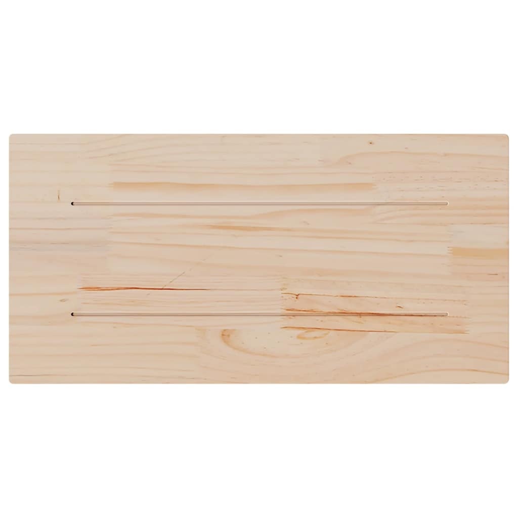 2x Grenenhouten Tafelblad Rechthoekig 60x30 cm - 54% Korting!