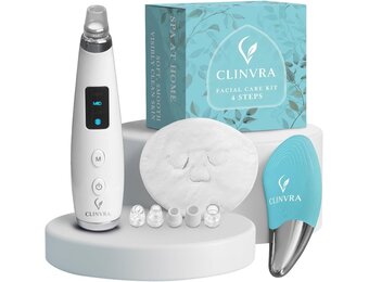 Mee-eterzuiger & Gezichtsreiniger Set - 60% Korting