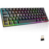 Draadloos Compact Gaming Toetsenbord TKL AZERTY -35% Korting