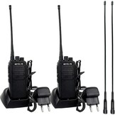 2x Portofoon Walkie Talkie 10km Met Headset - 41% Korting