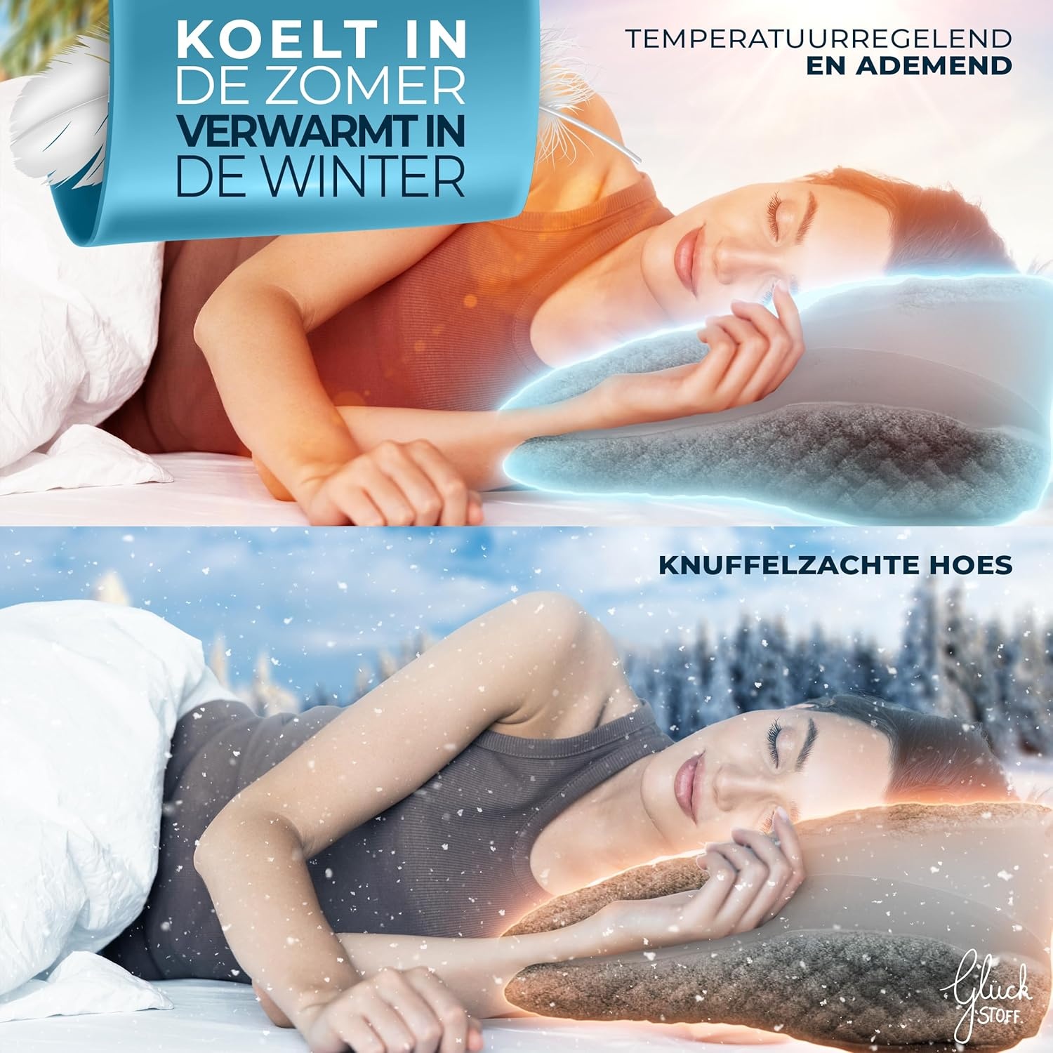 Nekkussen Memory Foam Ergonomisch met Bamboe Hoes - 41% Korting!