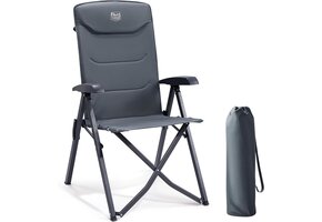 Opvouwbare Campingstoel met Hoge Rugleuning & 4 standen - 40% korting!