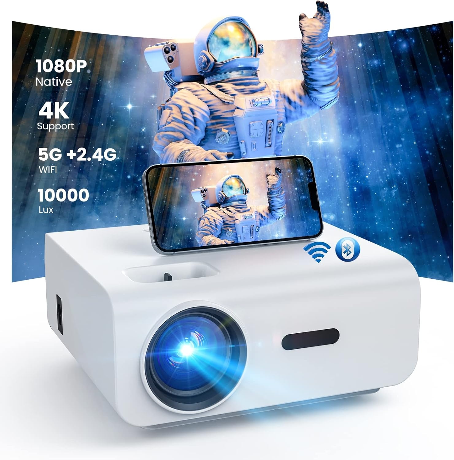 Native 1080p Full HD Projector met 54% Korting