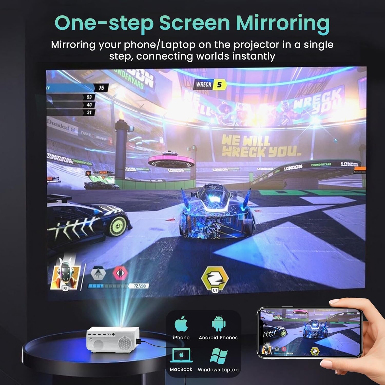 Native 1080p Full HD Projector met 54% Korting