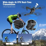 Opvouwbare Drone met HD Camera (1080P) & 2 Accu's - 29% Korting!