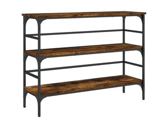 VidaXL Wandtafel Gerookt Eiken - 100x32x75 cm | 34% Korting