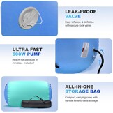 Opblaasbare Air Barrel Roller - 40% Korting