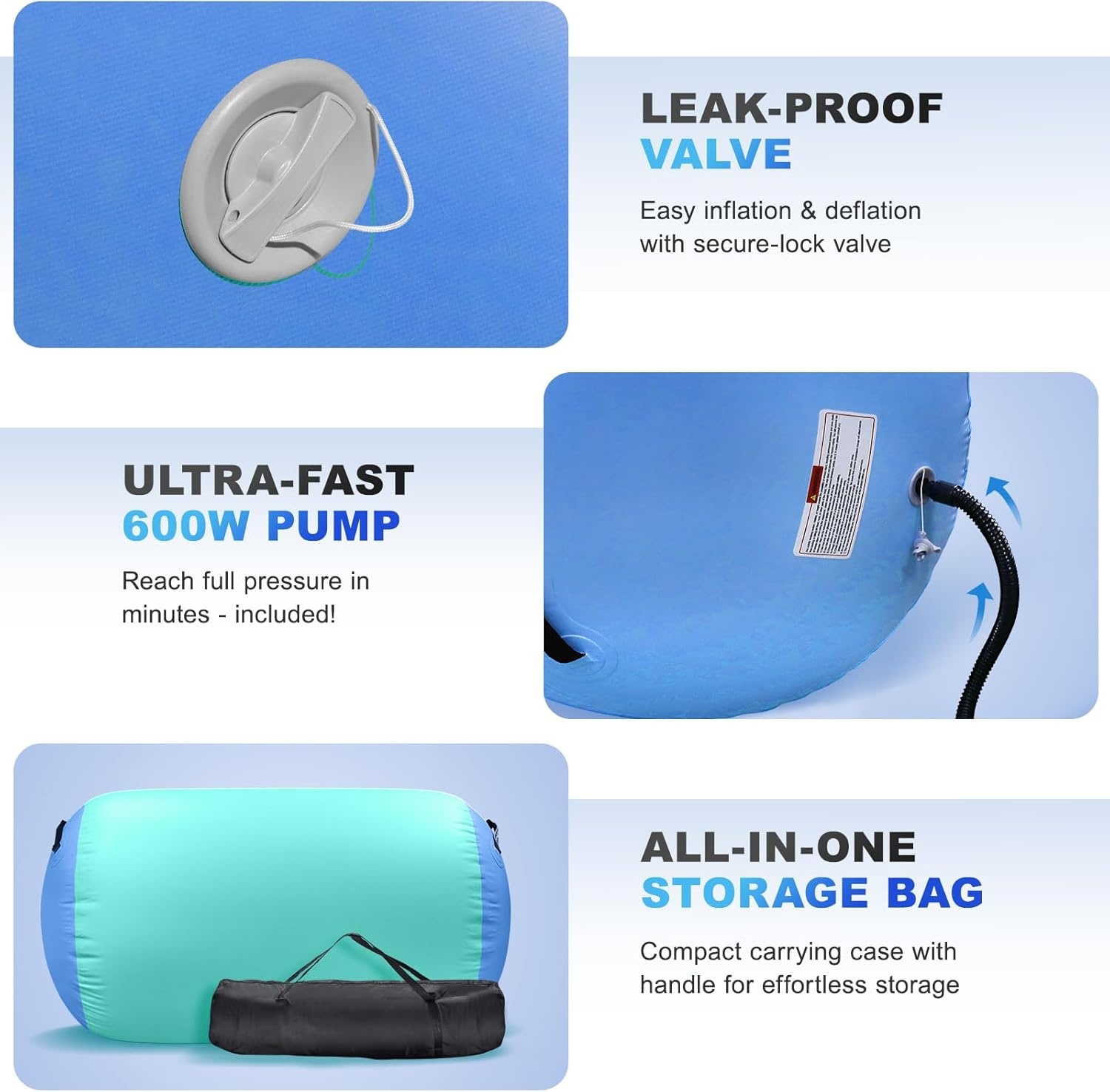 Opblaasbare Air Barrel Roller - 40% Korting